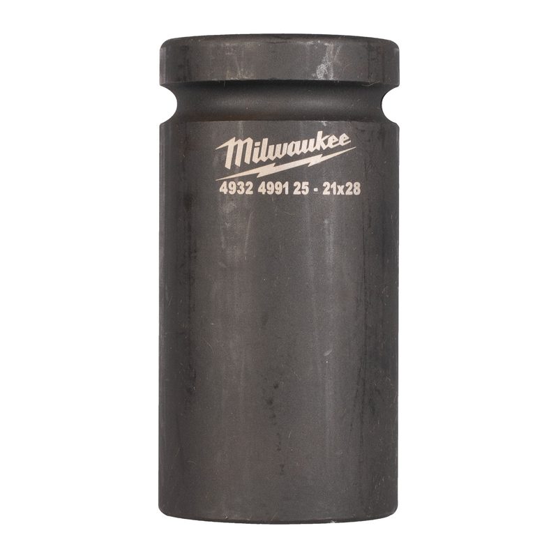 Milwaukee Obdélníková dlouhá nástrčná hlavice 21 x 28 mm - ŽELEZNIČNÍ PRŮMYSLOVÉ HLAVICE