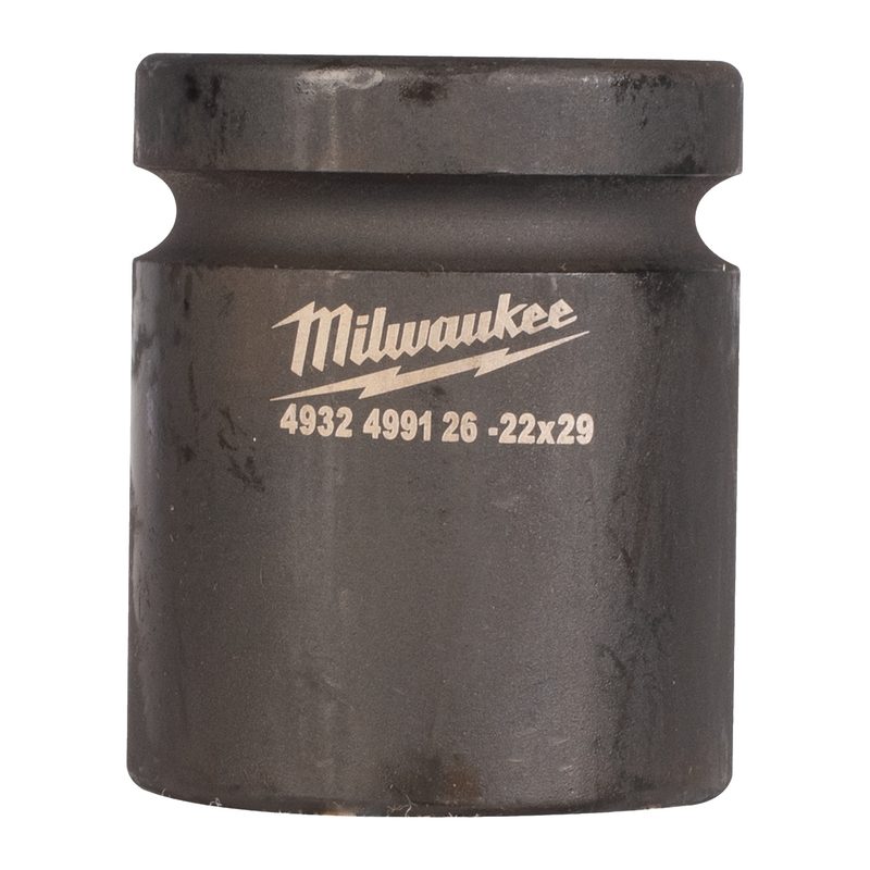 Milwaukee Obdélníková krátká nástrčná hlavice 22 x 29 mm - ŽELEZNIČNÍ PRŮMYSLOVÉ HLAVICE
