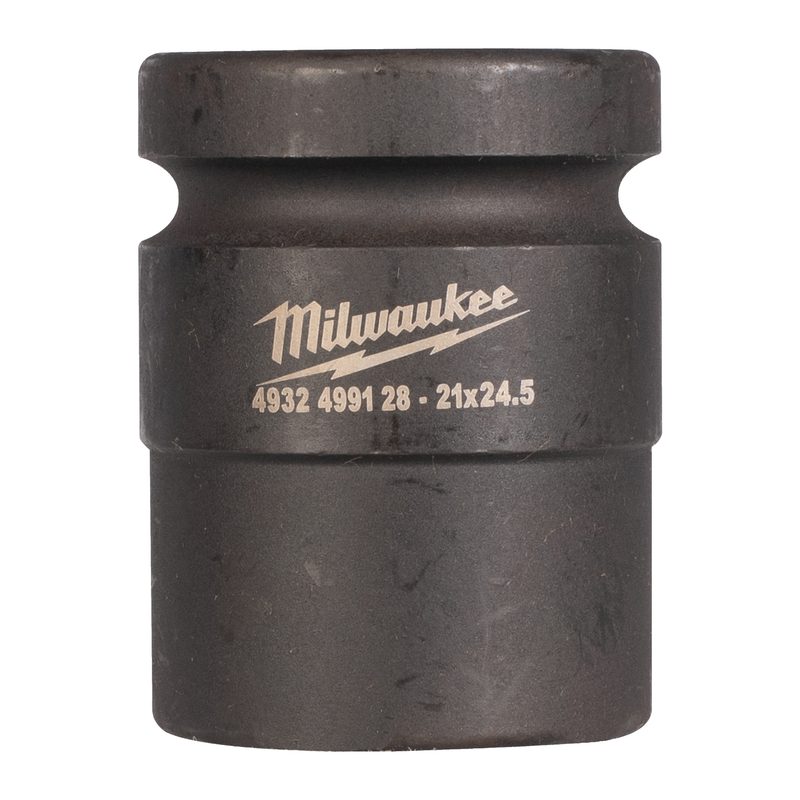 Milwaukee Obdélníková krátká nástrčná hlavice 21 x 24,5 mm - ŽELEZNIČNÍ PRŮMYSLOVÉ HLAVICE