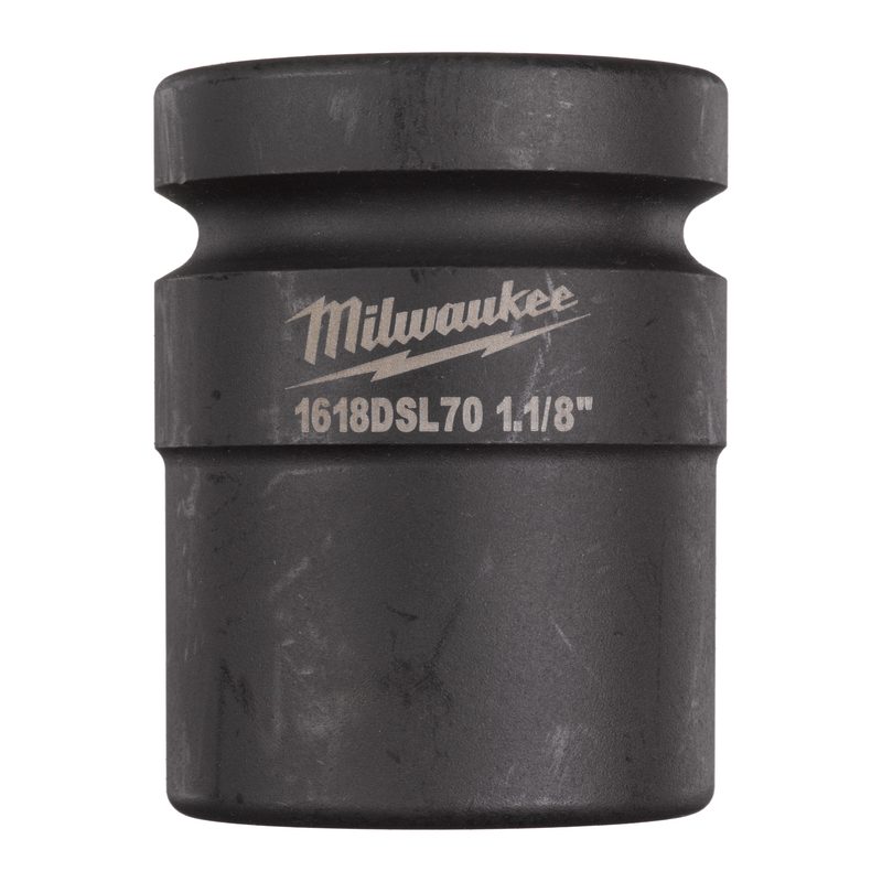 Milwaukee Osmihranná krátká nástrčná hlavice 1-1/8" - ŽELEZNIČNÍ PRŮMYSLOVÉ HLAVICE