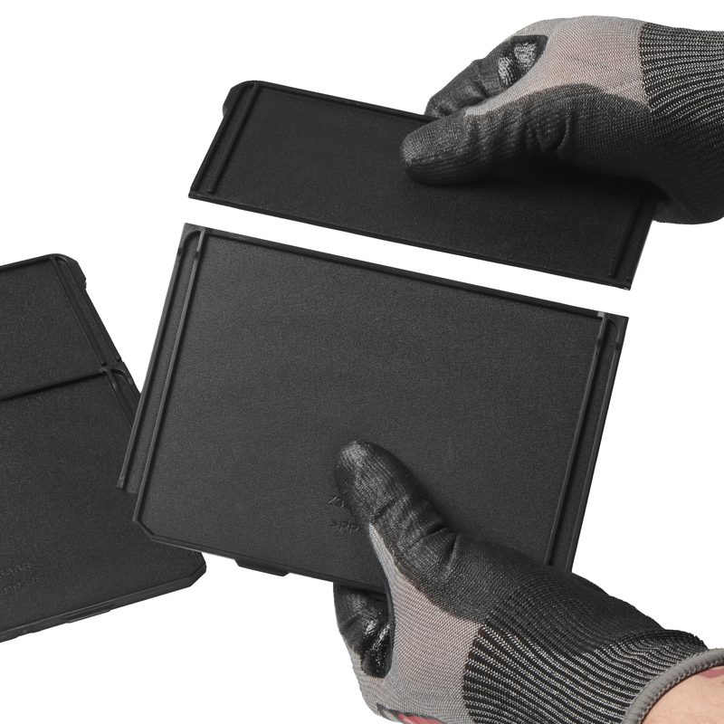 Milwaukee PACKOUT Kompaktní přepravka s přepážkami – 220 × 240 × 390 mm