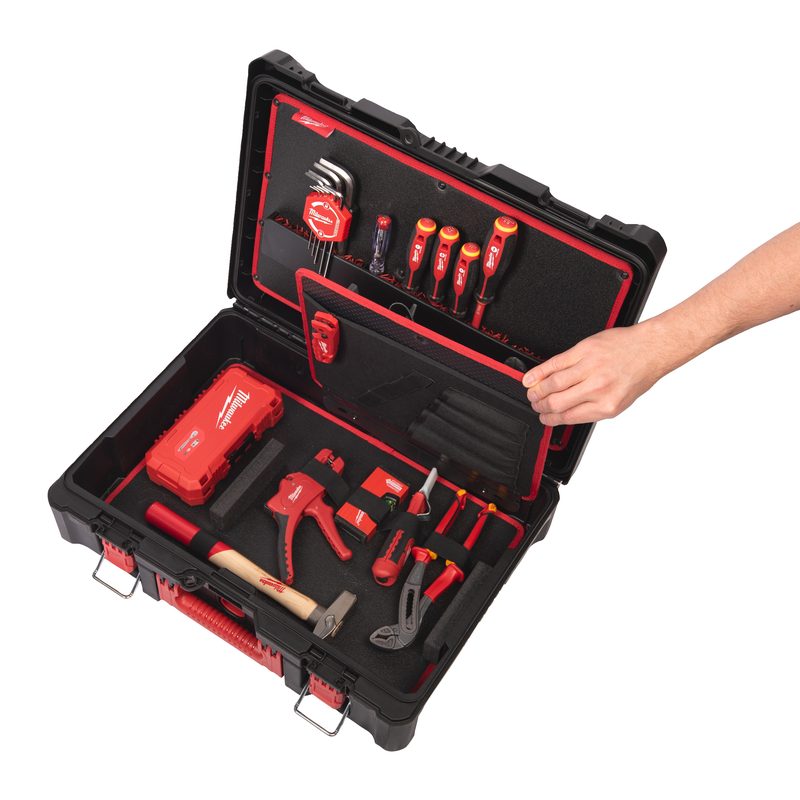 Milwaukee PACKOUT Elektrikářský Set 62 pc