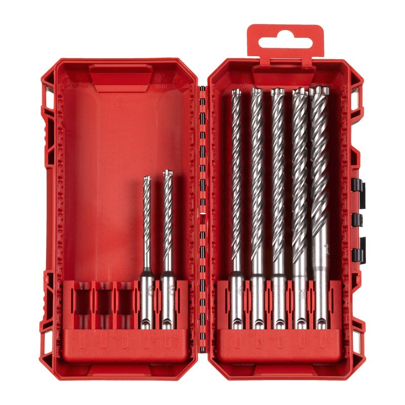 Milwaukee 7ks sada vrtáků SDS-plus MX4
