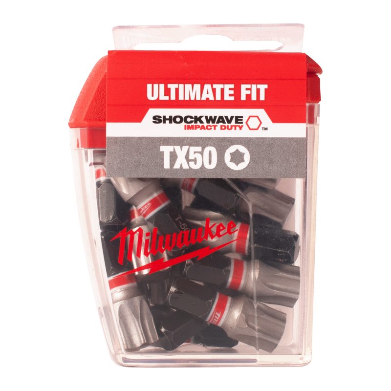 Milwaukee Shockwave Bit TX50 25 mm (3 ks)