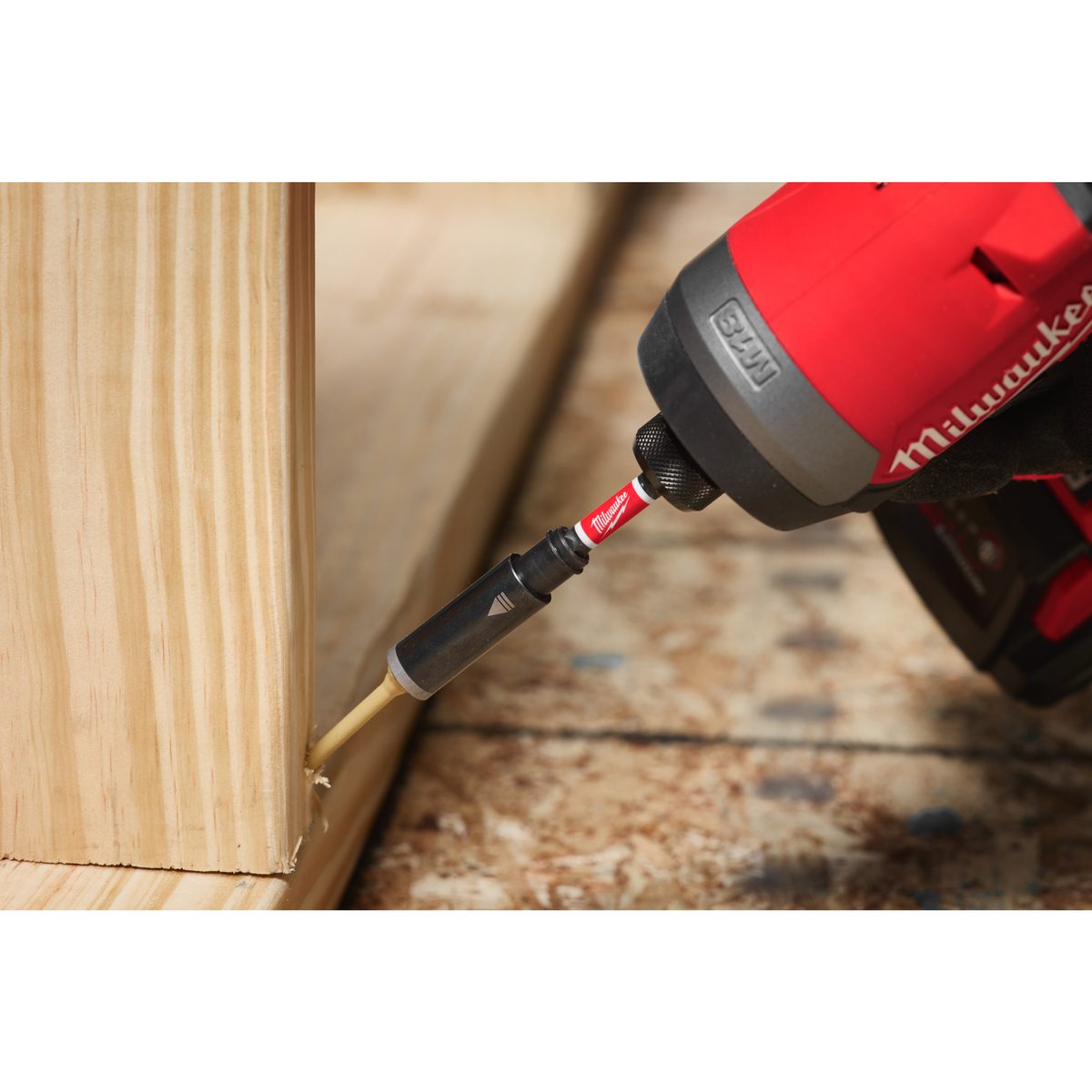 Milwaukee SHOCKWAVE Impact Držák bitů s magnetickým přidržením šroubu, 75mm