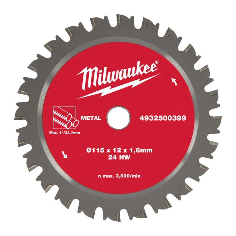 Milwaukee Koutouč pro řezání ocelových trubek 115 x 12 x 1,6mm - M18 FPCS