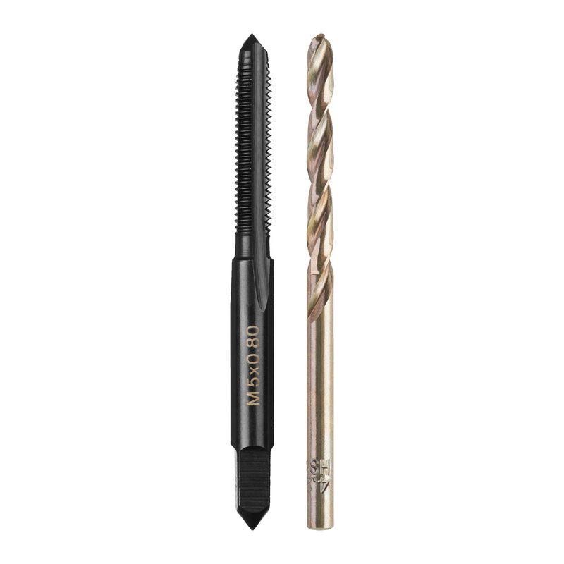 Milwaukee Sada závitník M5×0,8 mm + vrták ⌀4,2 mm (2 ks)