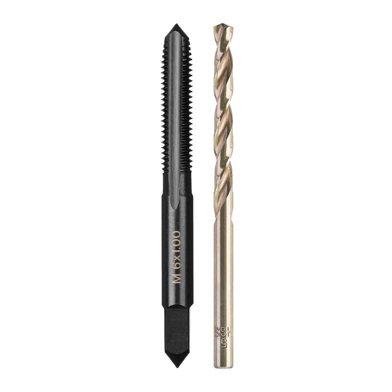 Milwaukee Sada závitníku M6-1,0 mm a vrtáku 5,0 mm (2 ks)