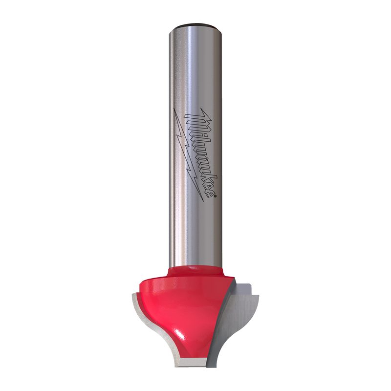 Milwaukee S8 Fréza pro ozdobné zaoblení 19 × 6,35 × 68 mm – ⌀8 mm