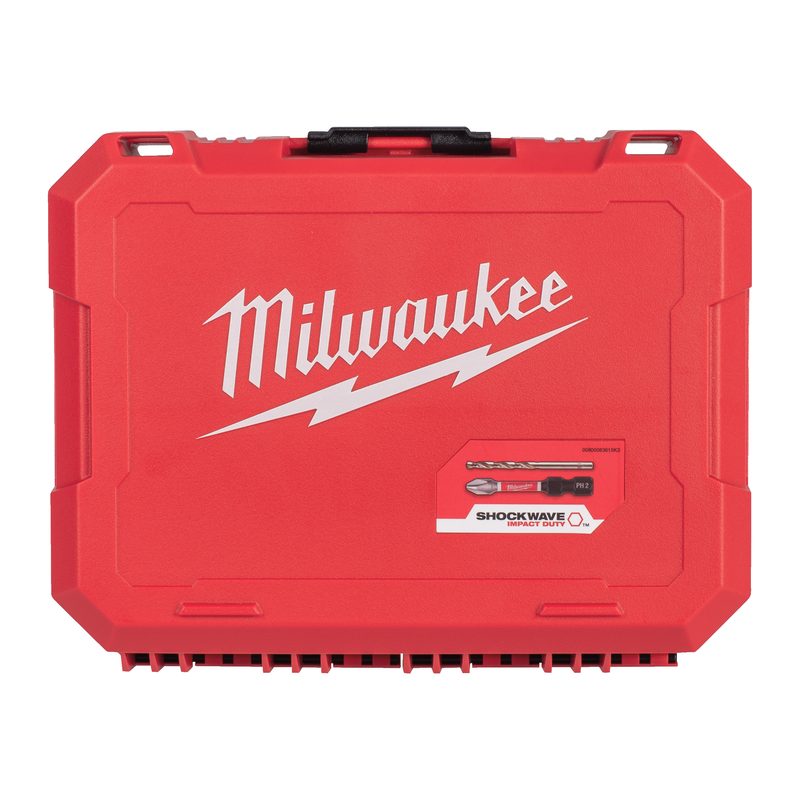 Milwaukee Sada bitů a vrtáků SHOCKWAVE IMPACT DUTY, HSS a vidiové vrtáky - 80 ks