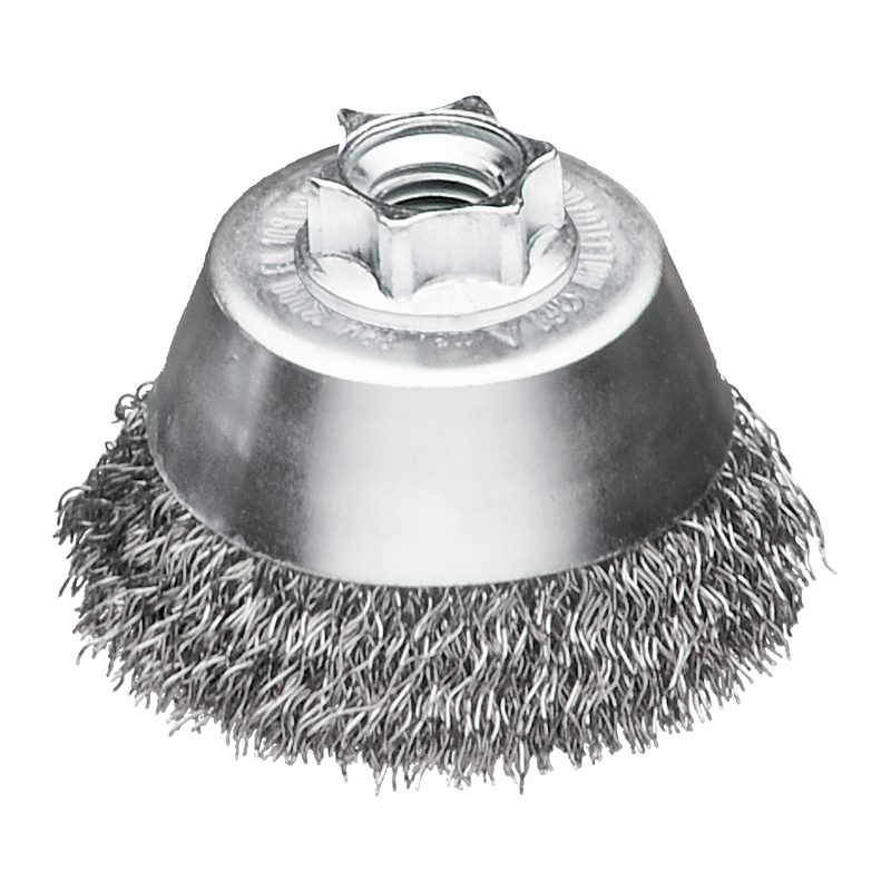 Milwaukee Pot Wire Brush M14 65 Vlnitá ocel 0,35 - 1 kus