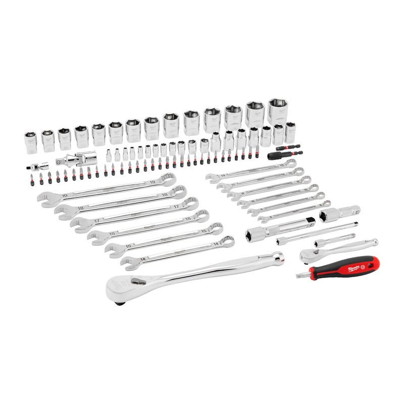 Milwaukee Sada pro mechaniky 1/4" a 1/2" (87 ks)