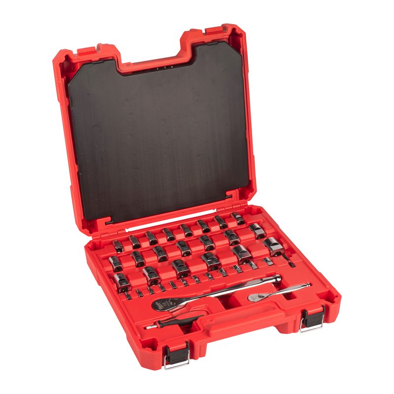Milwaukee Sada pro mechaniky 1/4" a 1/2" (87 ks)
