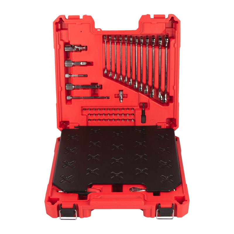Milwaukee Sada pro mechaniky 1/4" a 1/2" (87 ks)