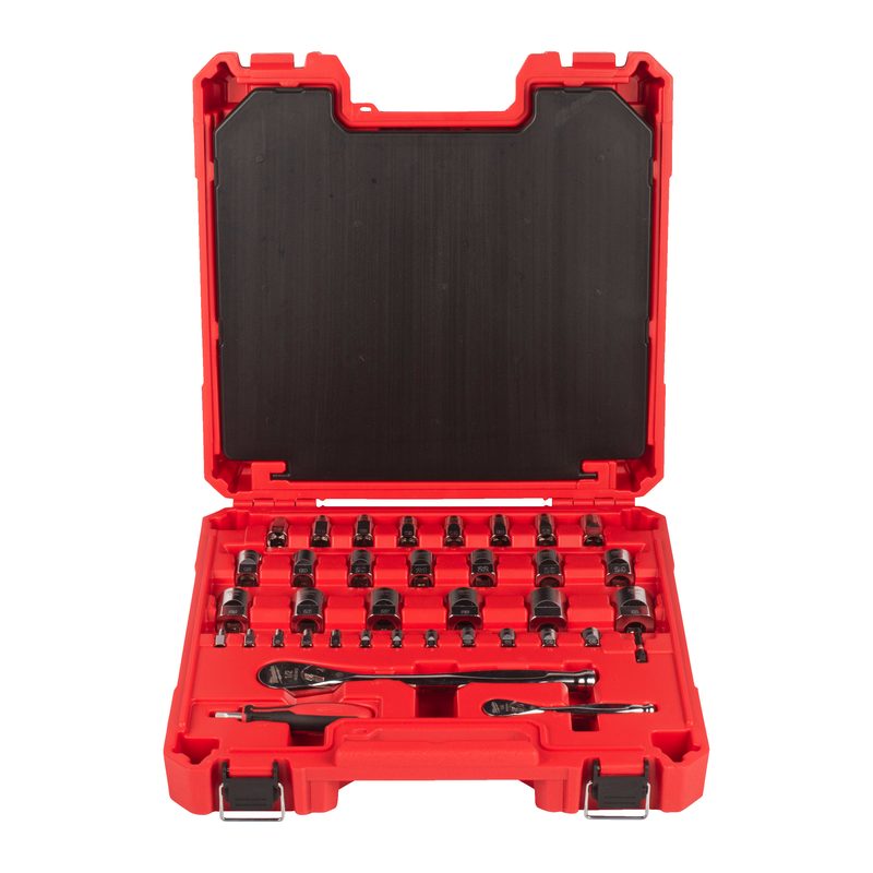 Milwaukee Sada pro mechaniky 1/4" a 1/2" (87 ks)