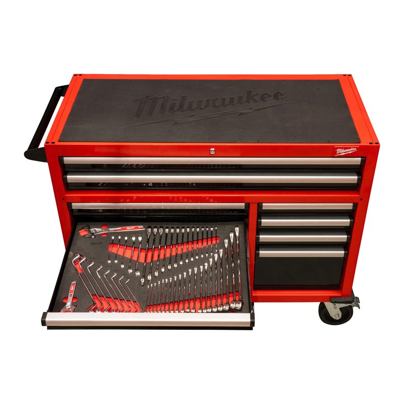 Milwaukee TOOLGUARD Prémiově vybavená dílenská skříň 117 cm (501 ks)