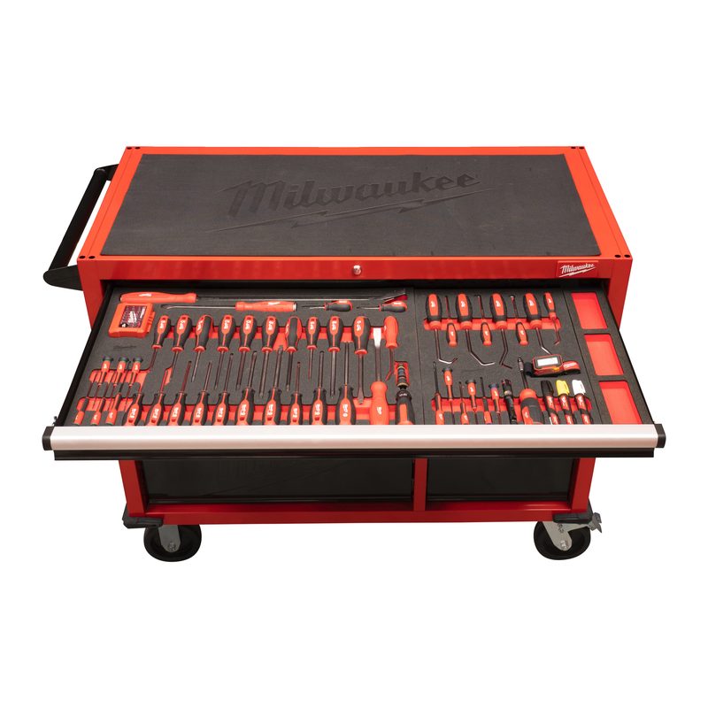 Milwaukee TOOLGUARD Prémiově vybavená dílenská skříň 117 cm (501 ks)