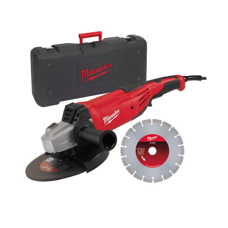 Milwaukee AG22-230E2200 W úhlová bruska