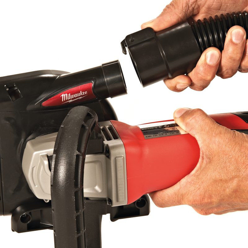 Milwaukee AGV15-125XE1550 W úhlová bruska s odsáváním prachu