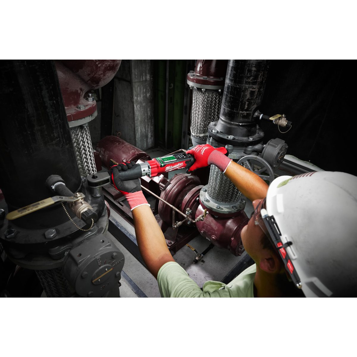 Milwaukee Aku digitální ráčna 1/2" M12ONEFTR12-0C