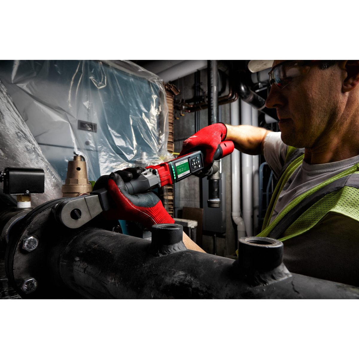 Milwaukee Aku digitální ráčna 1/2" M12ONEFTR12-0C