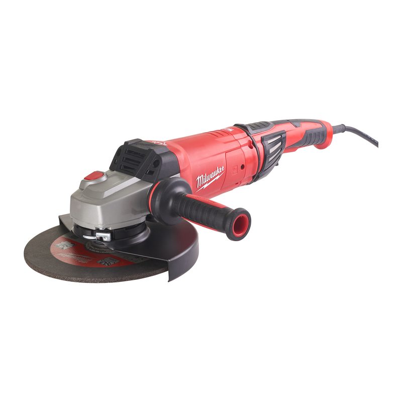Milwaukee AGVKB24-2302400 W úhlová bruska s brzdou, bezpečnostní spojkou a AVS