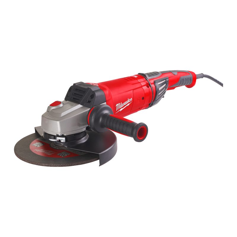 Milwaukee AGVKB-24-230EKX2400 W úhlová bruska s brzdou, bezpečnostní spojkou a AVS