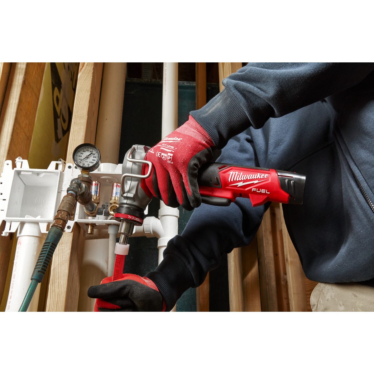 Milwaukee M12 FPXP-I10202CM12FPXP-I10202C expandér PEX 10 bar