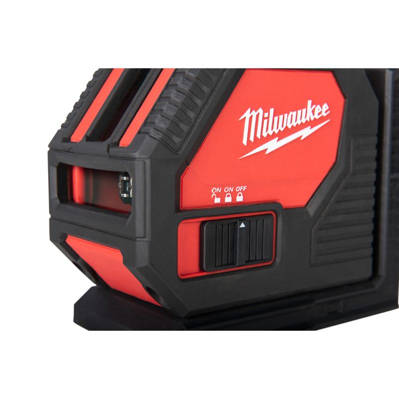 Milwaukee CLL Zelený křížový laser na alkalické baterky