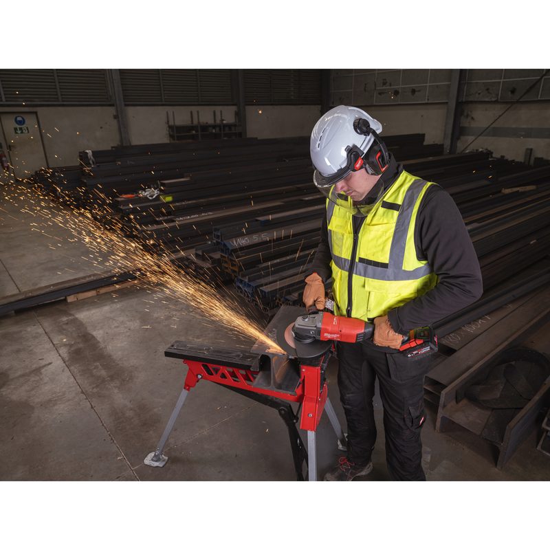 Milwaukee M18 ONEFLAG230XPDB-0C 230 úhlová bruska s kolébkovým spínačem, Rapid STOP