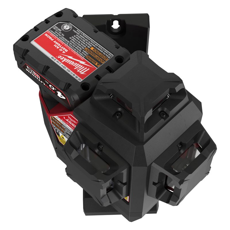 Milwaukee M12 3PLKIT-401P LASER 360° se zeleným paprskem a 3 rovinami