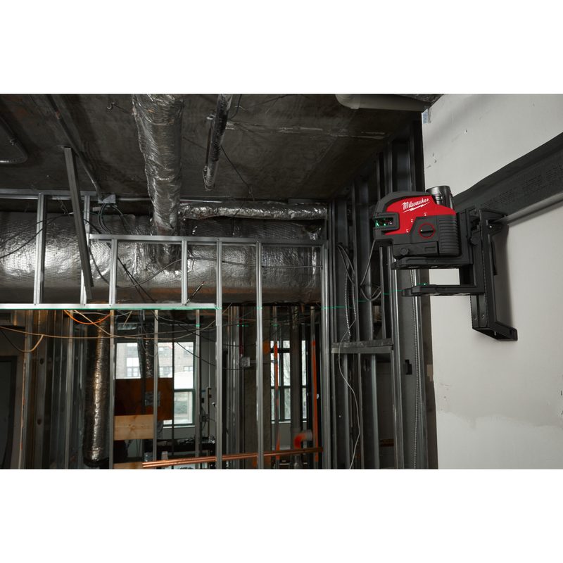 Milwaukee M12 CLL4P-0C KŘÍŽOVÝ LINIOVÝ LASER SE 4 BODY