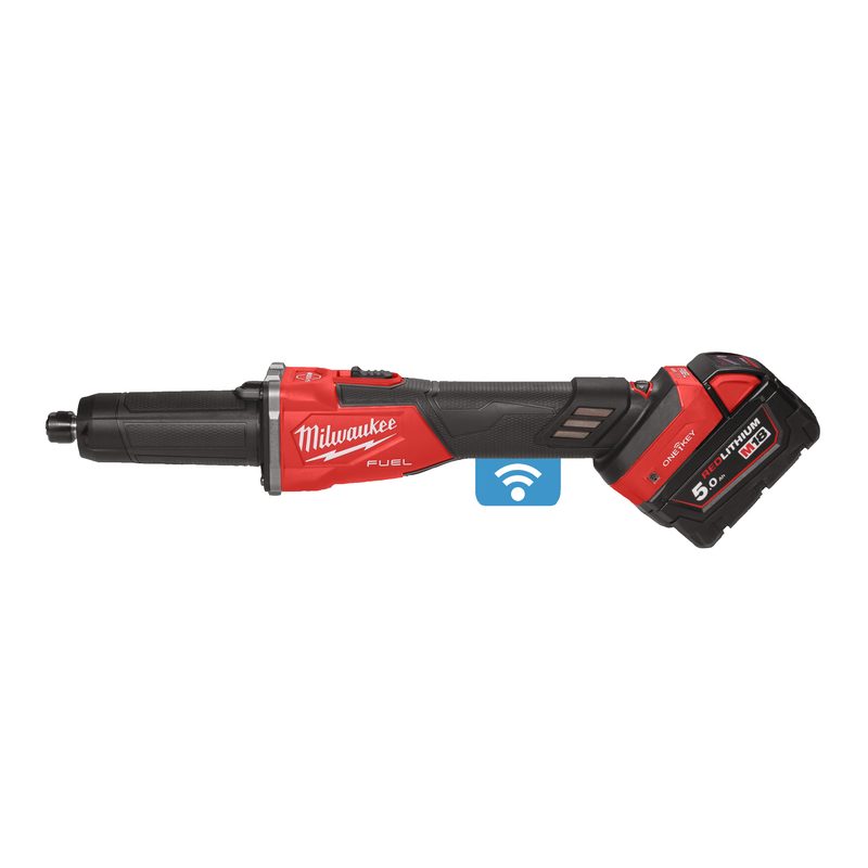 Milwaukee M18 FDGROVB-502X Přímá bruska s posuvným spínačem - Regulace otáček