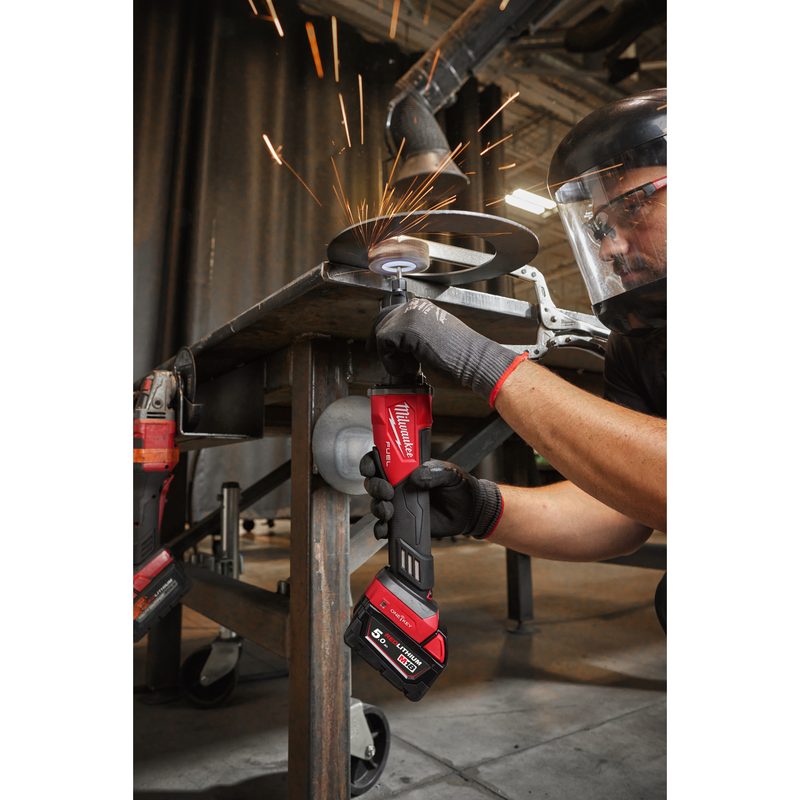 Milwaukee M18 FUEL ONE-KEY přímá bruska s proměnnými otáčkami a kolébkovým spínačem