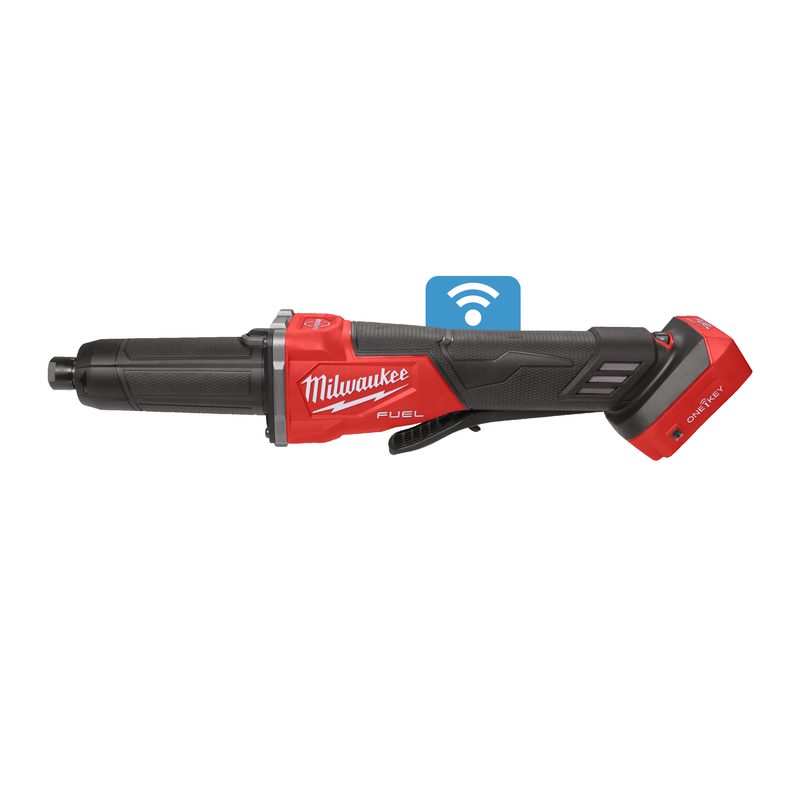Milwaukee M18 FUEL ONE-KEY přímá bruska s proměnnými otáčkami a kolébkovým spínačem