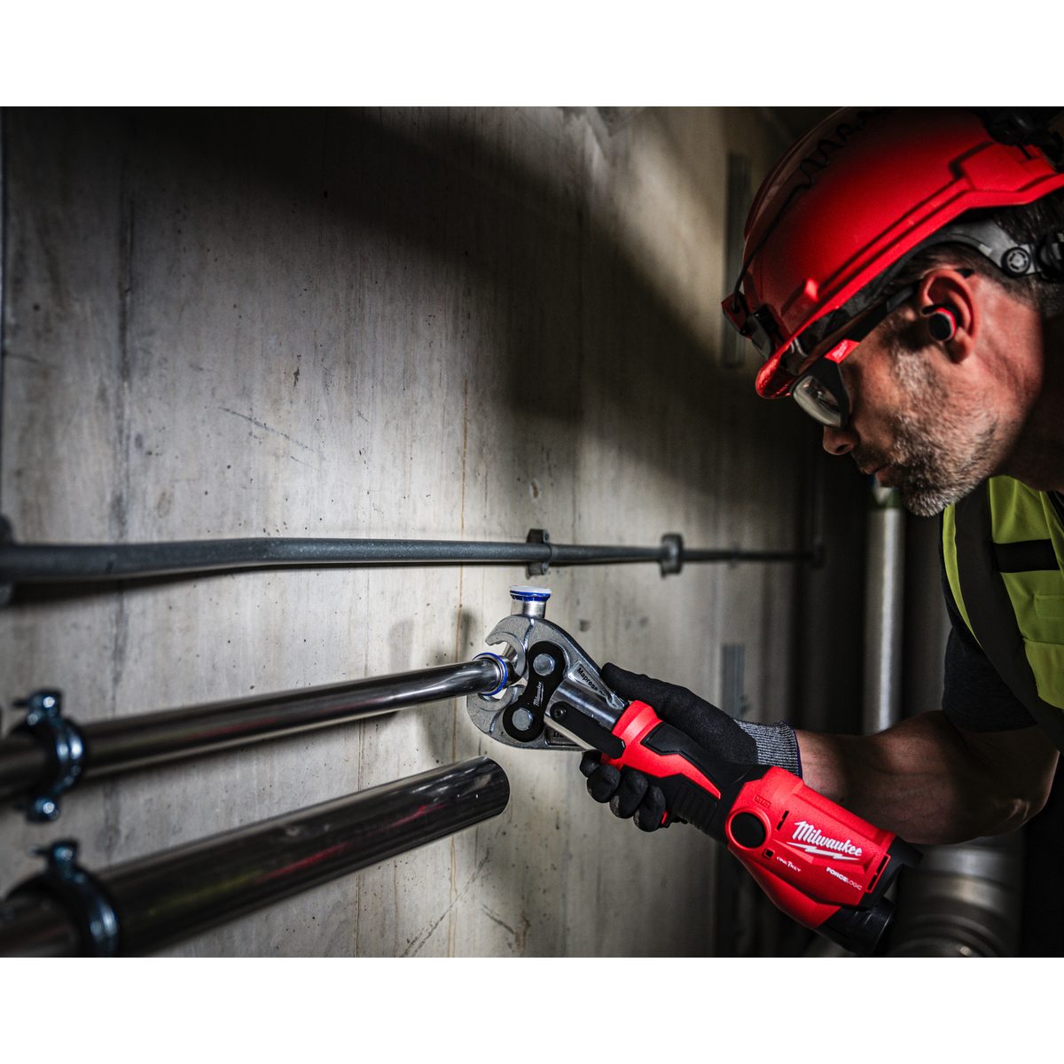 Milwaukee M12 ONEHPT-202CM-SET subkompaktní hydraulický lis s ONE-KEY