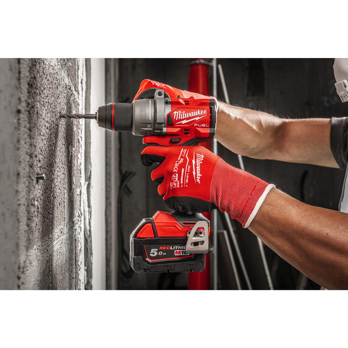 Milwaukee M18 FPD3-402C FUEL Příklepové aku vrtačka, 158Nm