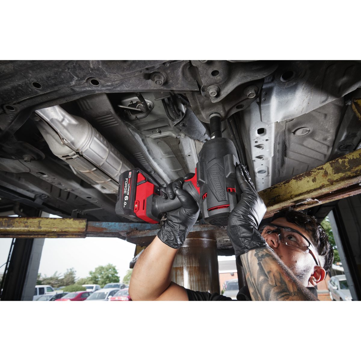 Milwaukee M18 FHIW2F12-0X 1/2 rázový utahovák s pojistným kroužkem - 2034Nm