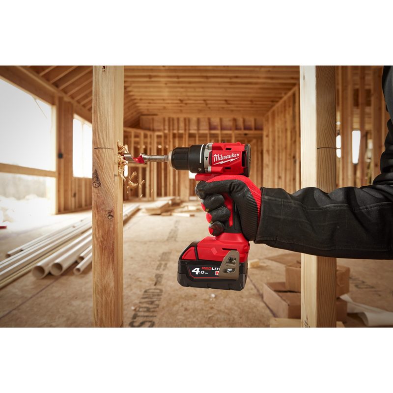 Milwaukee M18 BLPDRC-0X kompaktní bezuhlíková příklepová vrtačka