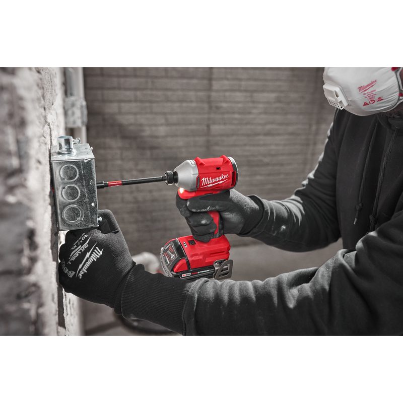 Milwaukee M18 BLIDR-0X bezuhlíkový rázový utahovák 1/4˝ Hex