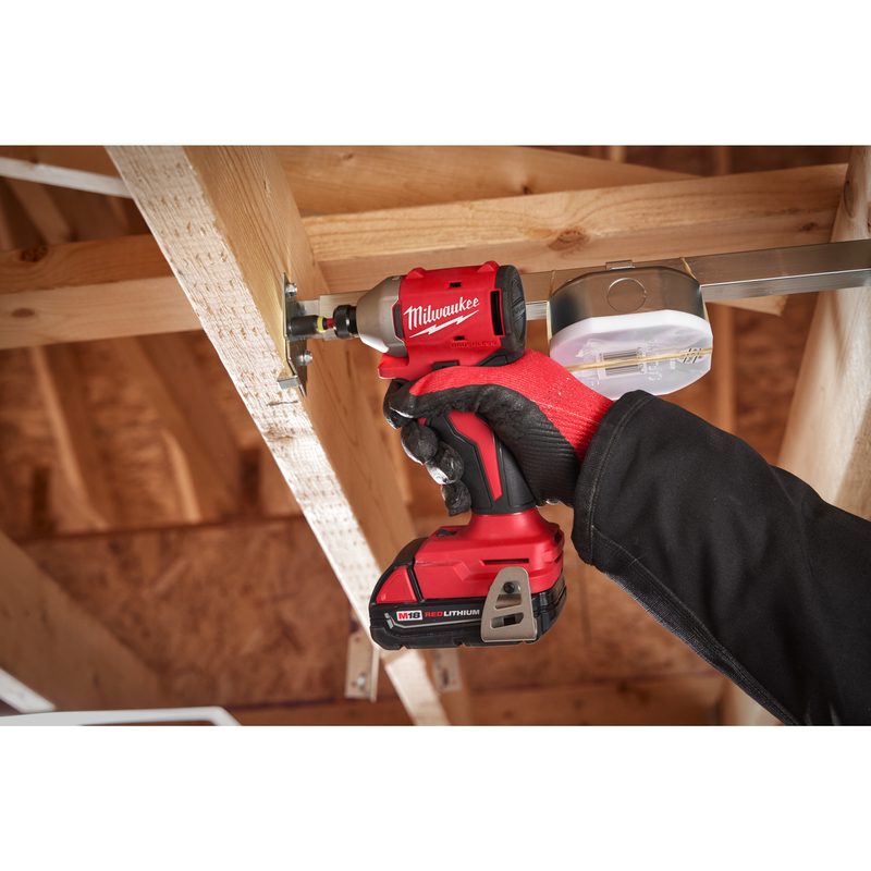 Milwaukee M18 BLIDR-0X bezuhlíkový rázový utahovák 1/4˝ Hex