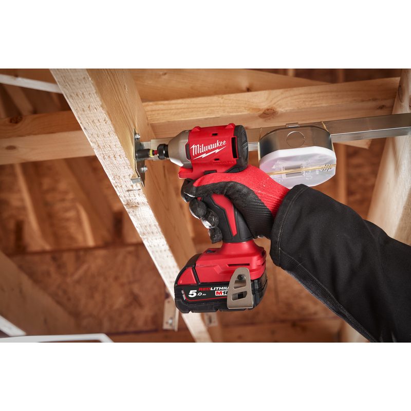 Milwaukee M18 BLIDR-502X bezuhlíkový rázový utahovák 1/4˝ Hex