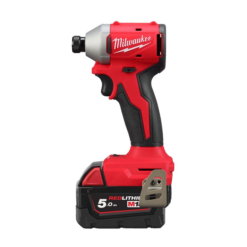 Milwaukee M18 BLIDR-502X bezuhlíkový rázový utahovák 1/4˝ Hex