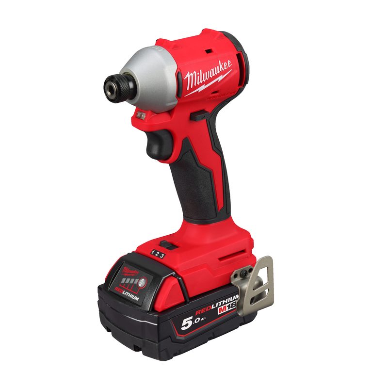 Milwaukee M18 BLIDR-502X bezuhlíkový rázový utahovák 1/4˝ Hex