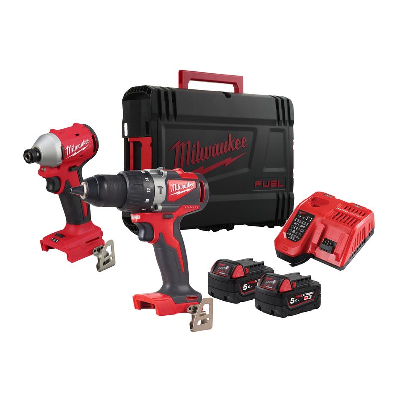 Milwaukee M18 BLPP2A3-502X M18 sada kompaktního bezuhlíkového nářadí