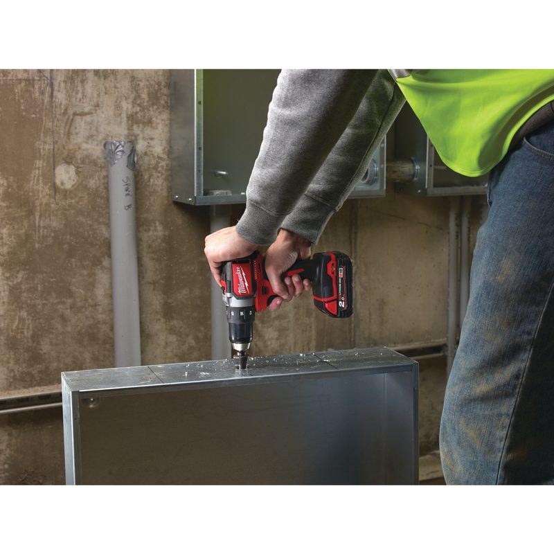 Milwaukee M18 BLPP2B3-502X bezuhlíkový set nářadí (M18 BLIDR, M18 BLDD2), w/2xM18 B5, M12 -18FC