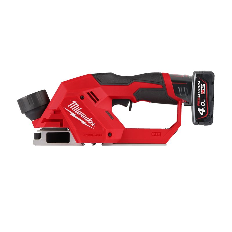 Milwaukee M12 BLP-402X bezuhlíkový hoblík