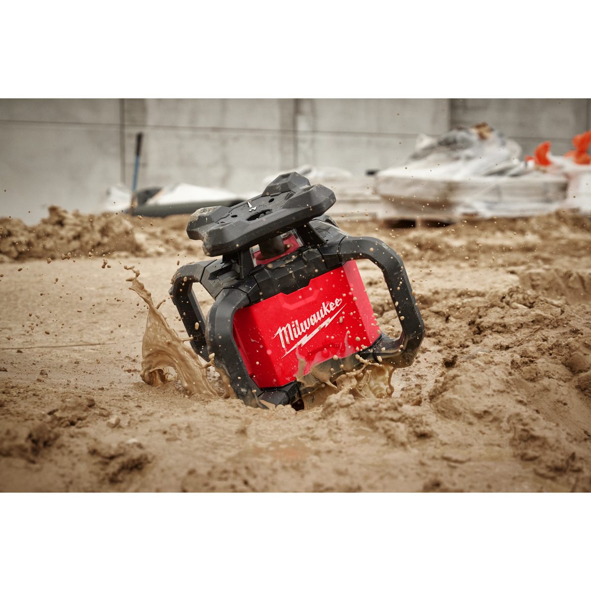 Milwaukee M18 RLOH600-201C Rotační laser horizontální 600m - ONE KEY
