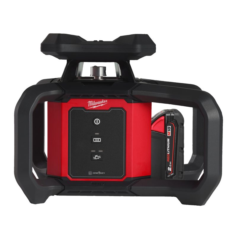 Milwaukee M18 RLOH600-201C Rotační laser horizontální 600m - ONE KEY