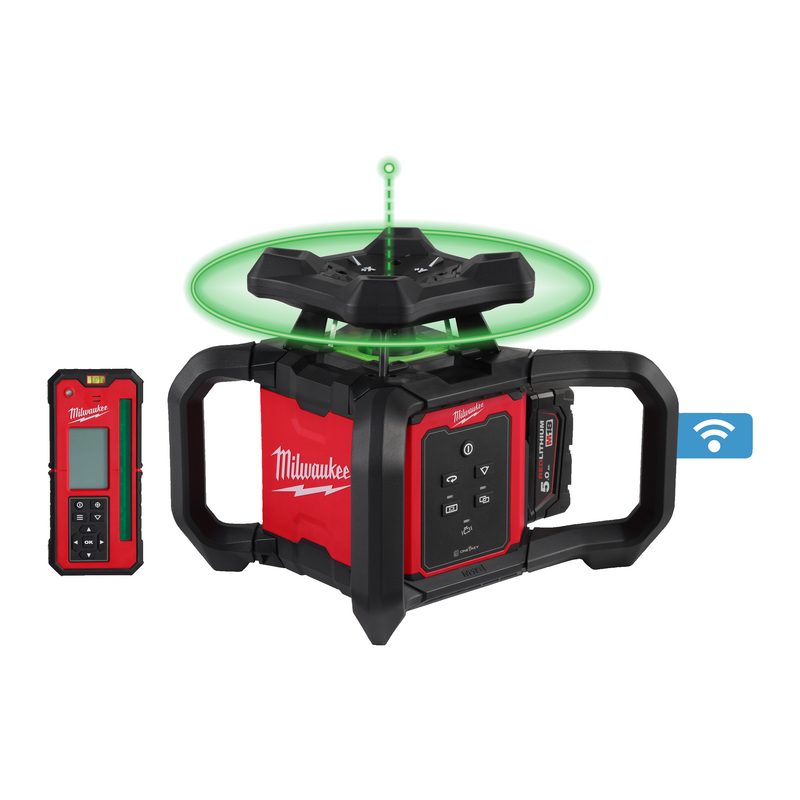 Milwaukee M18 RLOHVG300-501C Rotační laser horizontální/ vertikální 300m - ONE KEY